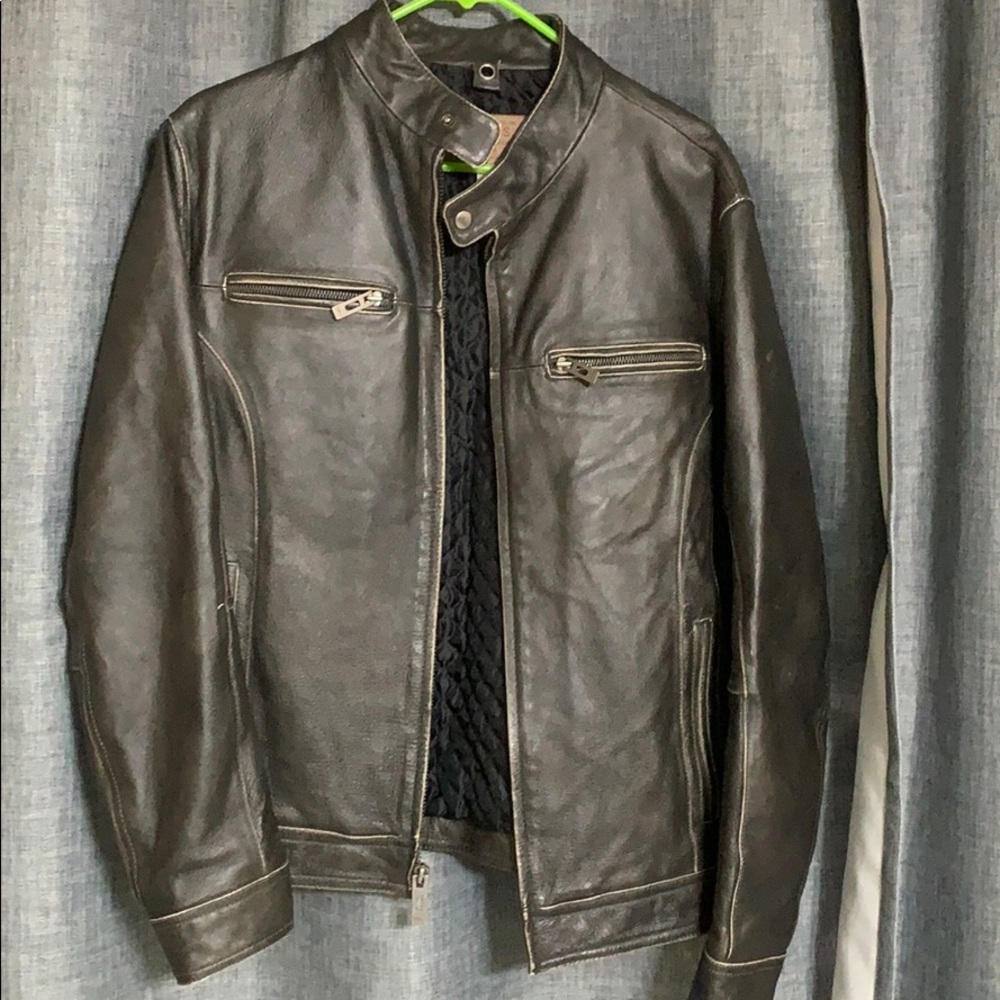 Guess men’s Leather jacket